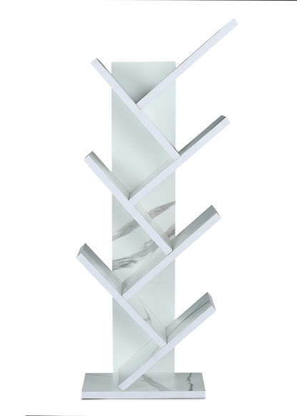 🔥TreeShelf 7™ – Wooden V-Shaped Book Rack