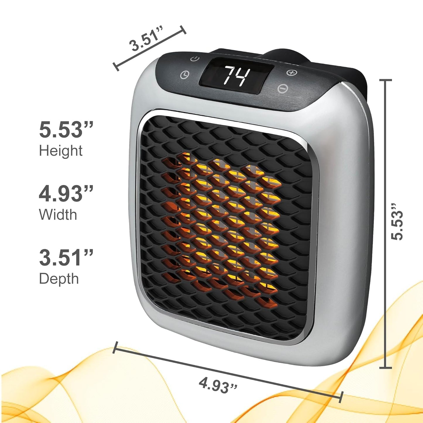 🔥 CozyHeat™ Mini Ceramic Space Heater