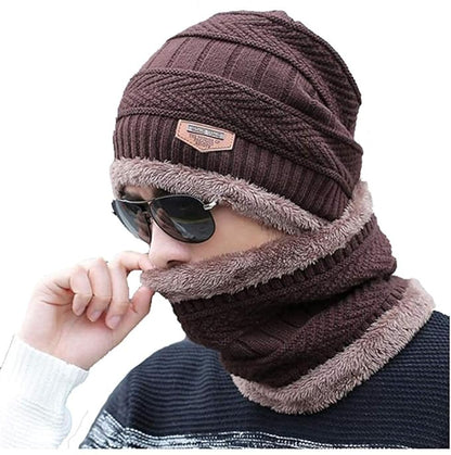 Beanie Cap & Muffler for Men