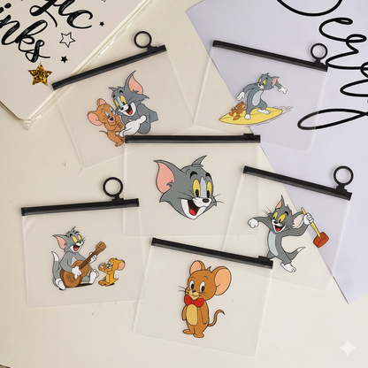 Tom & Jerry Transparent Pouch