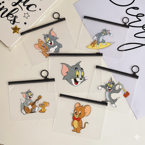 Tom & Jerry Transparent Pouch