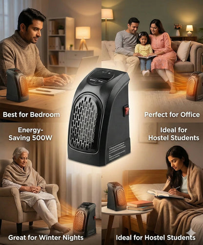 🔥 CozyHeat™ 400W Compact Room Heater