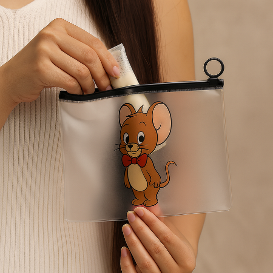 Tom & Jerry Transparent Pouch
