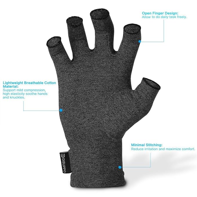 Fingerless Gloves for Arthritis, Women fingerless gloves